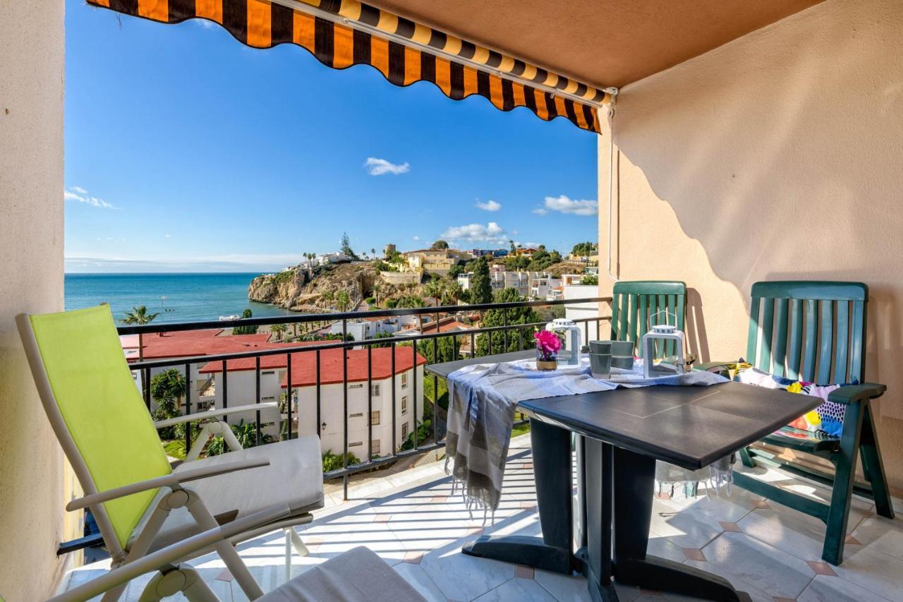 Wintowinrentals 1St Linea De Playa Vista Al Mar Y Piscina La Cala Del Moral Exterior photo